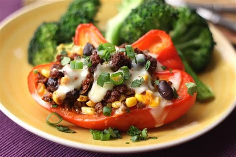 Spicy Mexican Stuffed Bell Peppers