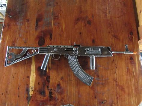 Ak 47 Non Firing Metal Art Replica Metal Gun Rifle Welded Etsy