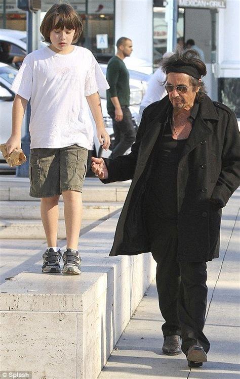 Al Pacino With His Son Anton Al Pacino Iconic Movies Actors