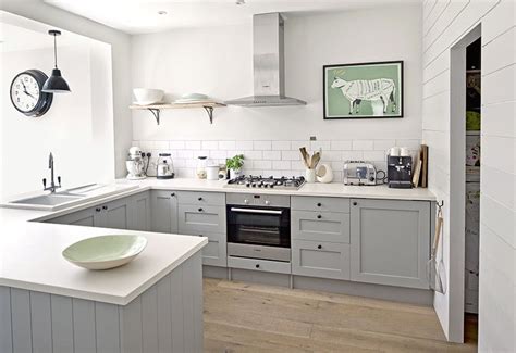 256 best ikea images homes house kitchens. Design Item: Kitchen of the Week: serene, painted and grey ...