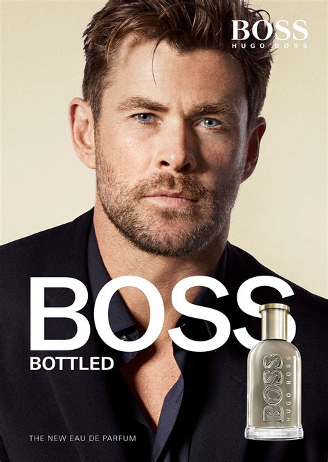 Chris Hemsworth Hugo Boss Boss Bottled Eau De Parfum Cologne Celebrity