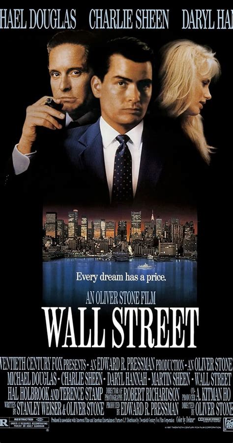 Wall Street 1987 Michael Douglas As Gordon Gekko Imdb