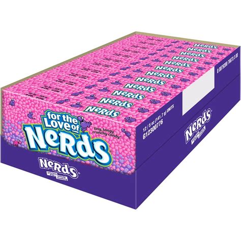 Nerds Grape And Strawberry Candy 5 Oz 12 Count