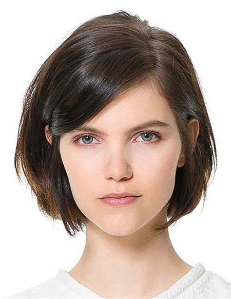 Best Short Hairstyles For Thick Straight Hair Short Hairstyles 2017
