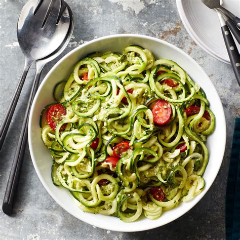 Zucchini Noodles With Pesto Flora Fine Foods