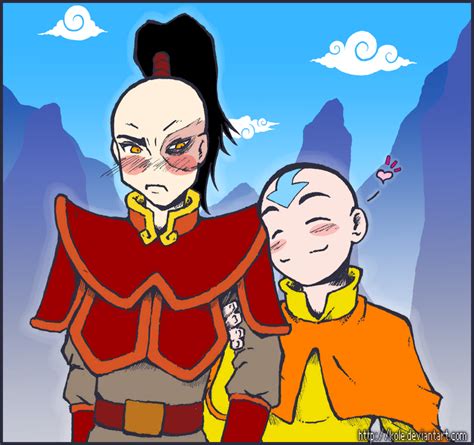 Aangheartszuko 10 Avatar Airbender Aang Zuko