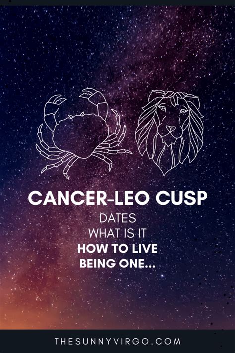 Cancer Leo Cusp Dates Traits And How To Live Being One