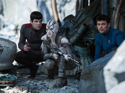The Star Trek Beyond Cast Honoured Anton Yelchin And Leonard Nimoy