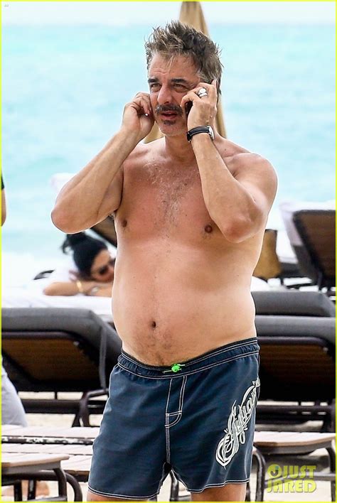 Photo Chris Noth Goes Shirtless On The Beach During Miami Vacation 22 Photo 4082923 Just Jared