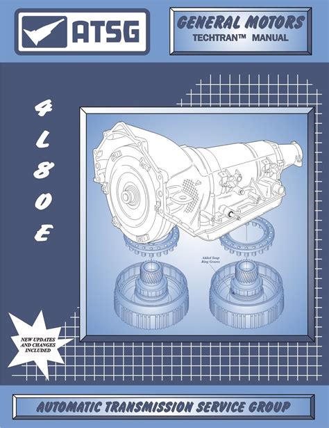 4l80e Atsg Rebuild Manual Transmission Service Overhaul Book 4l80 E