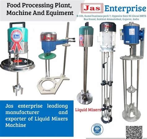 Mild Steel Jas Liquid Mixers Machine Automation Grade Automatic
