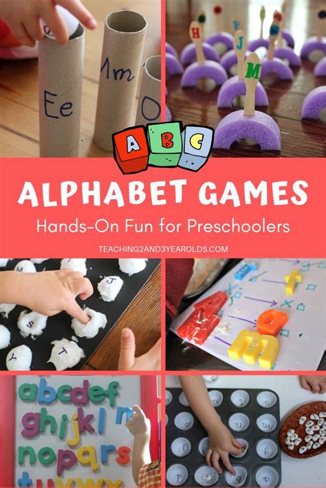 Fun And Engaging Alphabet Games For Preschoolers