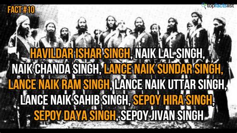Top 10 Stunning Facts About Battle Of Saragarhi Top Facts List Top 10 Stunning Facts About