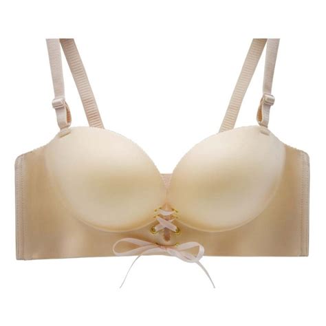 Fallsweet Padded Push Up Bras Add Two Cups Brassiere Unlined Seamless