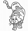 60+ Tiger Shape Templates, Crafts & Colouring Pages | Free & Premium ...