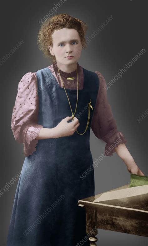 Marie Curie Polish French Physicist Stock Image C0240175
