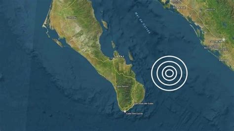 Sismo De Magnitud 6 1 Sacude El Sur De Los Cabos BCS