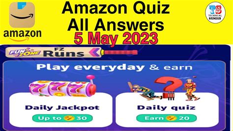 Amazon Fz Runs Quiz Answers Today Amazon Spin And Win Quiz Answers