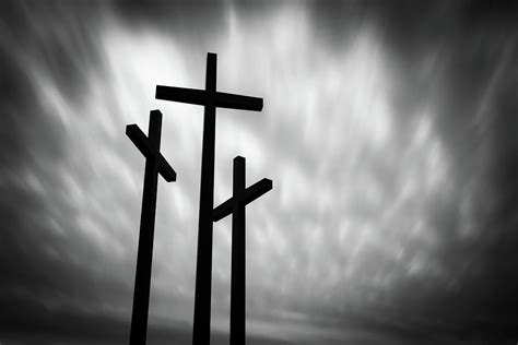 Christian Crosses Silhouettes Rogers Arkansas Photograph By Gregory