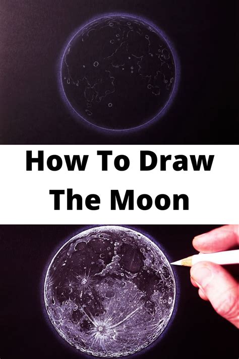 How To Draw The Moon Lethal Chris Drawing Moon Drawing Drawings