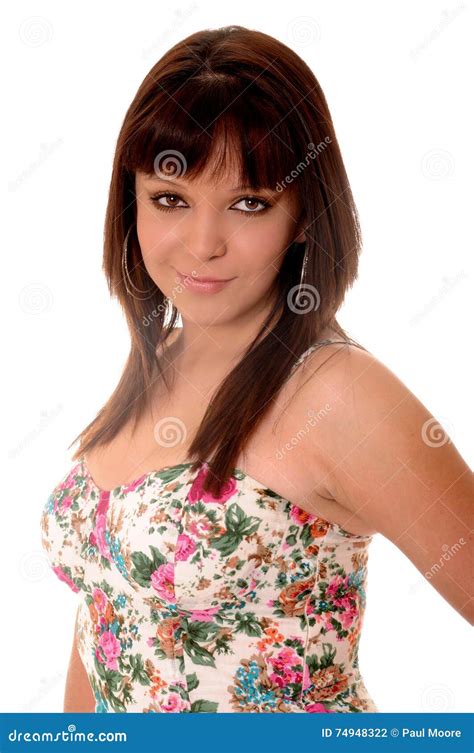 Beautiful Latina Girl Stock Photo Image Of Cute Stunning 74948322