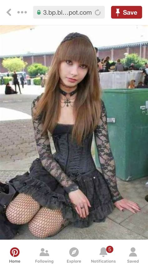 Unknown Pretty Cd Hot Goth Girls Gothic Outfits Transgender Girls