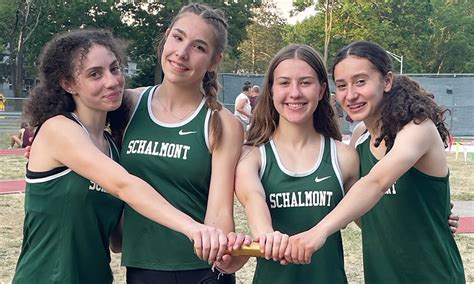 Girls Relay Team Breaks School Record Schalmont