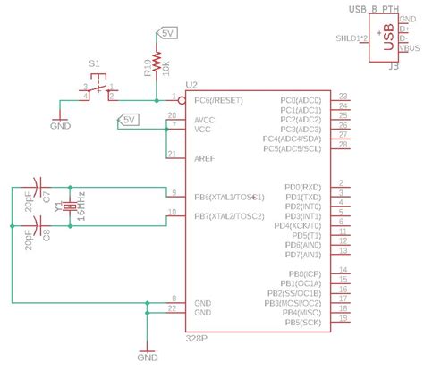Arduino Uno Board Arduino Uno Schematic Electronic Circuit