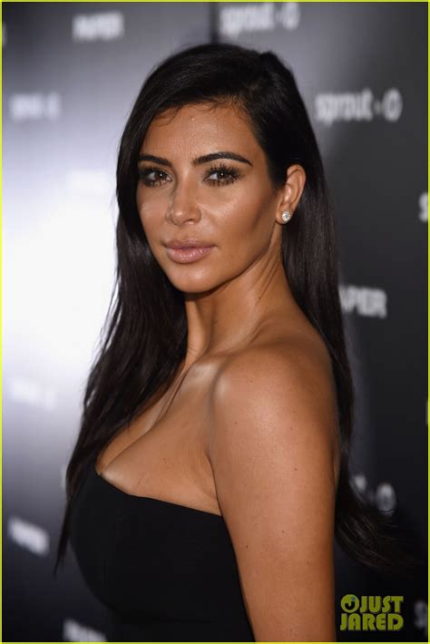Kim Kardashian Wears Sexy Skin Revealing Dress For Paper Magazine