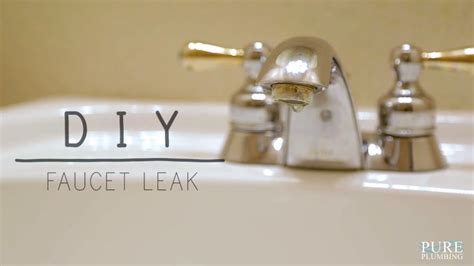 How To Fix Leaky Faucet In Bathroom Sink Rispa