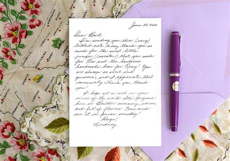 How To Make A Beautiful Handwritten Note The Postmans Knock