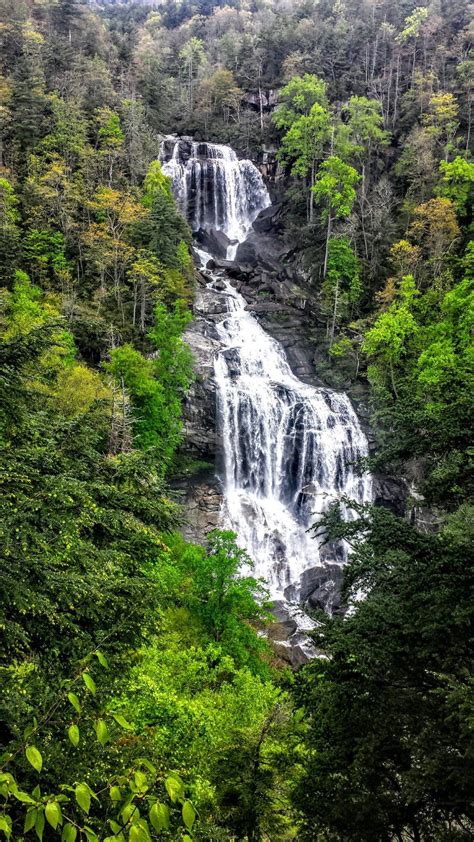 Whitewater Falls On The Whitewater River Near Lake Keowee Lake Keowee