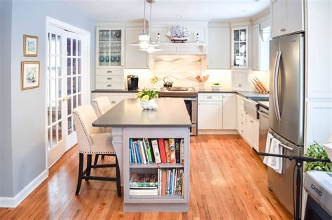 Rare to find solid real wood. A kitchen remodel in Centerpoint, New York swapped a kitchen and a dining room to make whole new ...