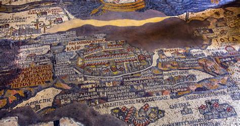 Madaba The City Of Mosaics And The Madaba Mosaic Map Of The Holy Land