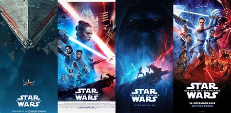 Star Wars El Ascenso De Skywalker Posters Web De Cine Fant Stico