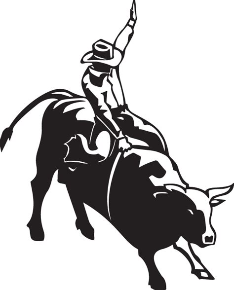Bull Riding Rodeo Calf Roping Clip Art Bull Png Download 600745