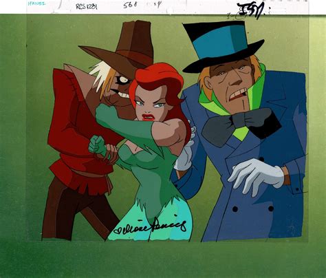 An Animated Image Of Two Men And A Woman Dressed In Costumes One Wearing A Top Hat