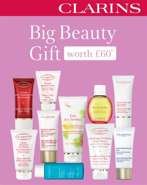 Clarins Free Big Beauty T Offer Worth £60 Margaret Balfour Clarins Beauty Salon And Day Spa