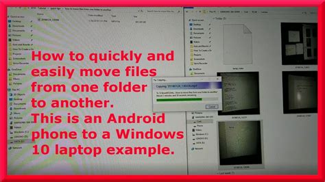 How To Create New Folder In Windows And Move Files From One Folder To