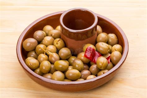 Marinated Green Olives Stock Photo Image Of Close Piece 70518764