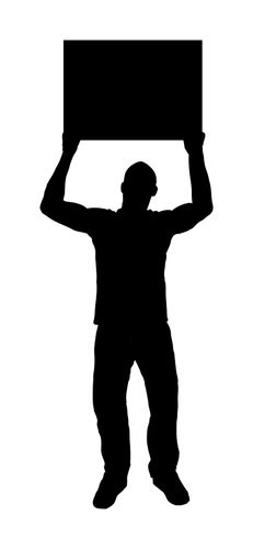 Protest Silhouette At Getdrawings Free Download