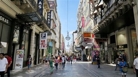 Ermou Pedestrian Street - Athens Attica