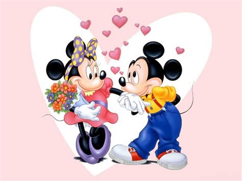 Mickey And Minnie Wallpaper Topolino E Minnie Wallpaper 5446164