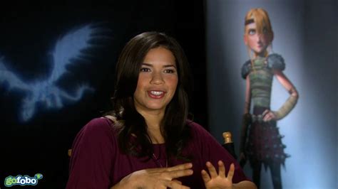 America Ferrera Interview How To Train Your Dragon Youtube