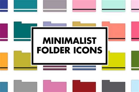 Free vector icons in svg, psd, png, eps and icon font. Minimalist Folder Icons | Folder icon, Desktop icons ...