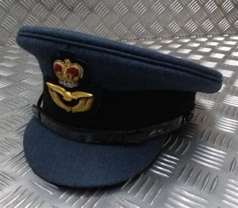 100 Genuine British Royal Air Force Raf Officers No1 Sd Dress Hat