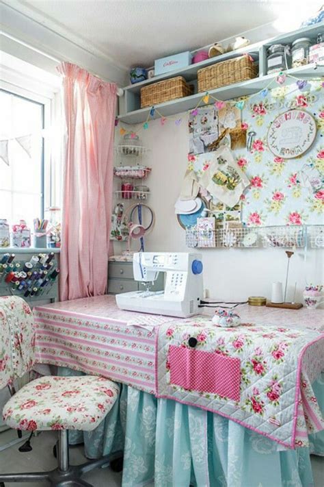 Shabby Chic Bedroom Sewing Room Design Sewing Room Inspiration