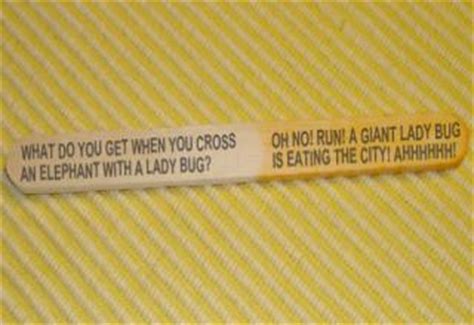 Whoever writes the jokes that end up on popsicle sticks clearly has no idea what he's doing. Terrible popsicle stick jokes - Gallery | eBaum's World