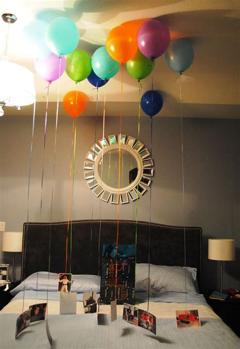 So with that being said, scroll ahead for 41 of the best birthday gifts for your husband or partner this year. Mind My Beeswax: Hubby's Birthday: Balloon Surprise ...