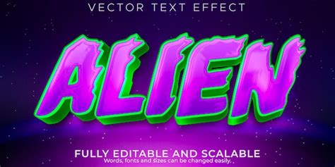 Alien Text Effect Images Free Download On Freepik